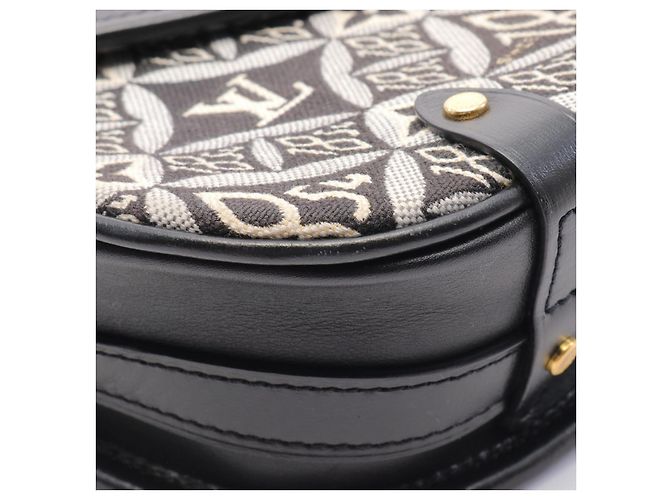 Sac Jacquard Monogram Neo Saumur MM Louis Vuitton Noir - vue 10