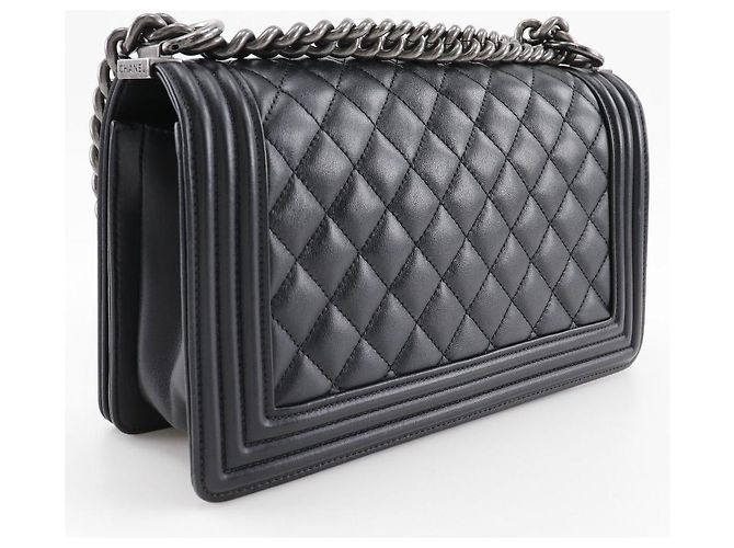 Chanel Boy Chain Shoulder Bag A67086 Black - view 3