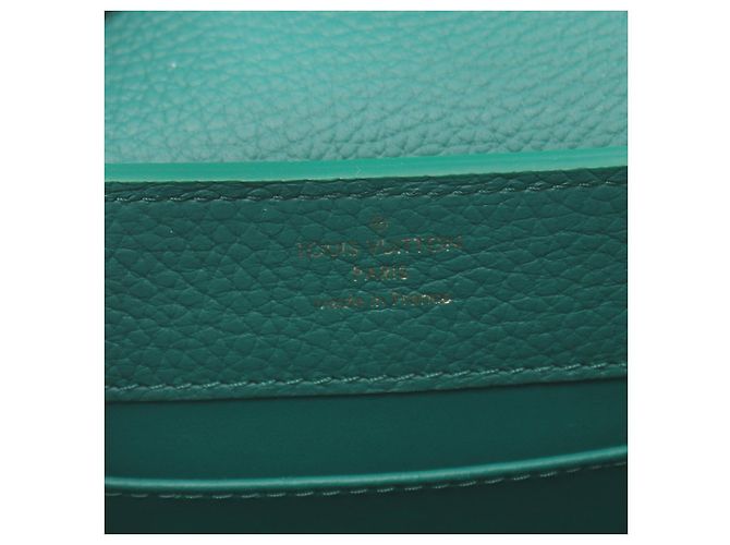 Sac à main Louis Vuitton Capucines Mini M23766 Vert - vue 4