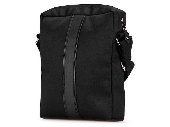 Hermès Hermes Acapulco Chevron Leather Shoulder Bag Black - view 2