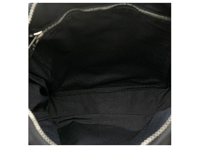 Hermès Hermes Acapulco Chevron Leather Shoulder Bag Black - view 4