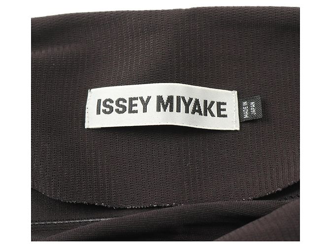 Issey Miyake Polyester Dress Black - view 3