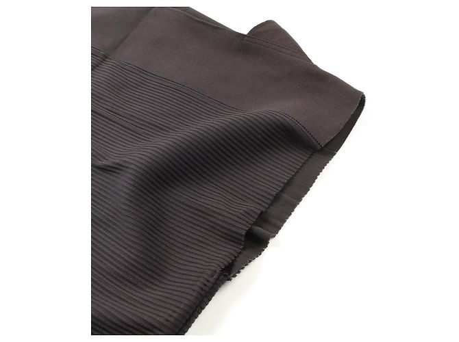 Issey Miyake Polyester Dress Black - view 7