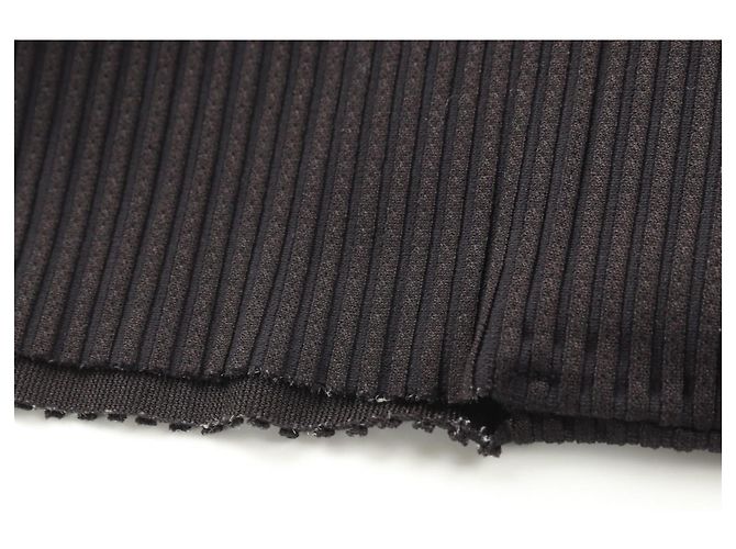Issey Miyake Polyester Dress Black - view 8