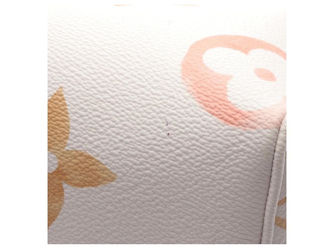 Sac à main Louis Vuitton Speedy Bandoulière 25 M22987 Blanc - vue 5