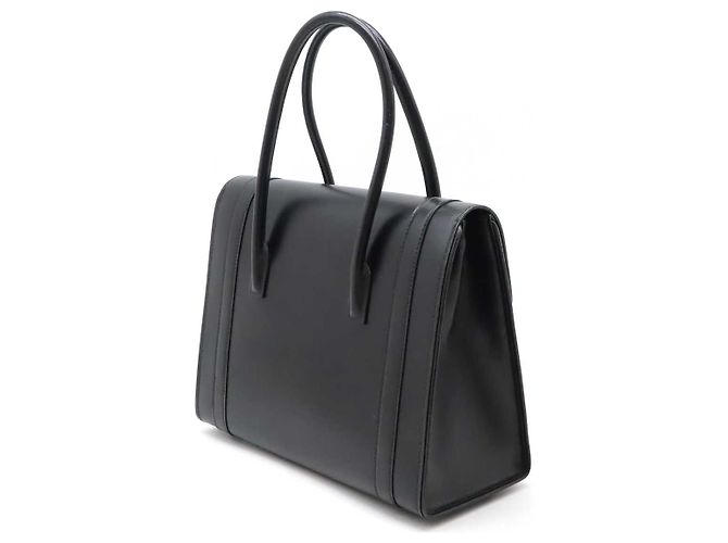 Borsa a mano Drag27 in vitello box di Hermès Nero - vista 2