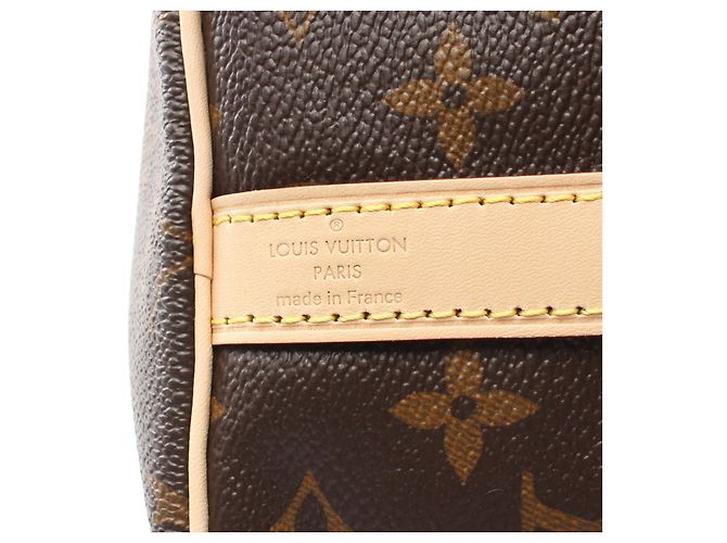Sac à main Louis Vuitton Speedy Bandoulière 25 Monogram M46977 Marron - vue 4