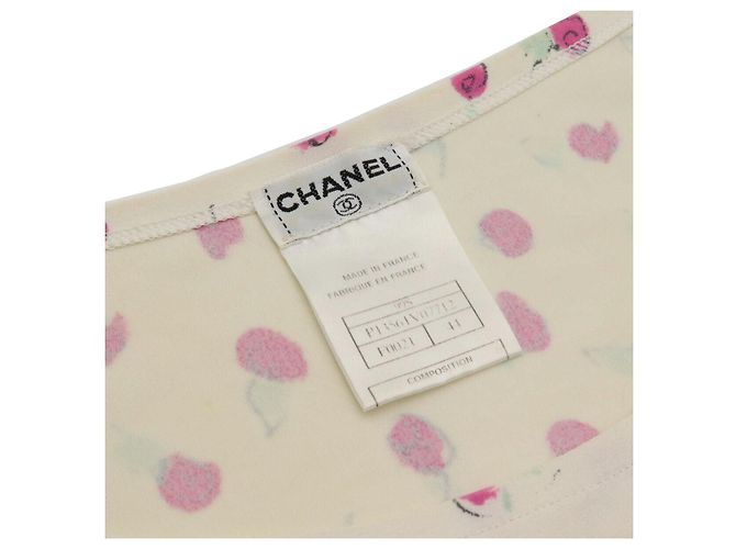 Top a maniche corte in nylon e spandex di Chanel - vista 8
