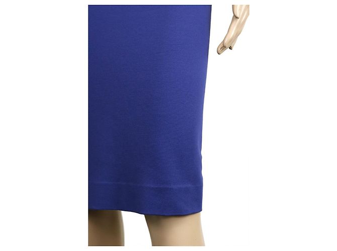 Autre Marque DF STUDIO Diane von Furstenberg Rayon Kleid Blau - Ansicht 6