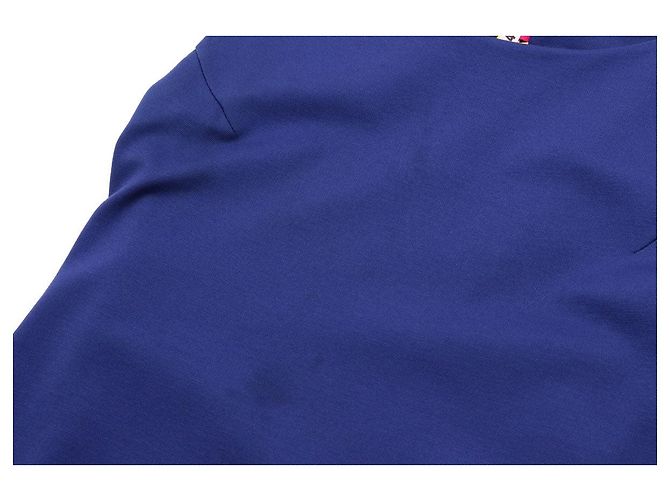 Autre Marque DF STUDIO Diane von Furstenberg Rayon Kleid Blau - Ansicht 8