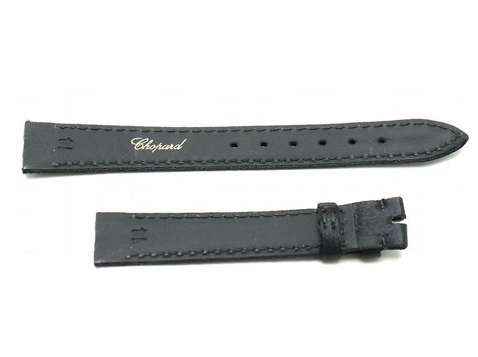 Offizielles Ersatzarmband Chopard Satin Schwarz - Ansicht 2