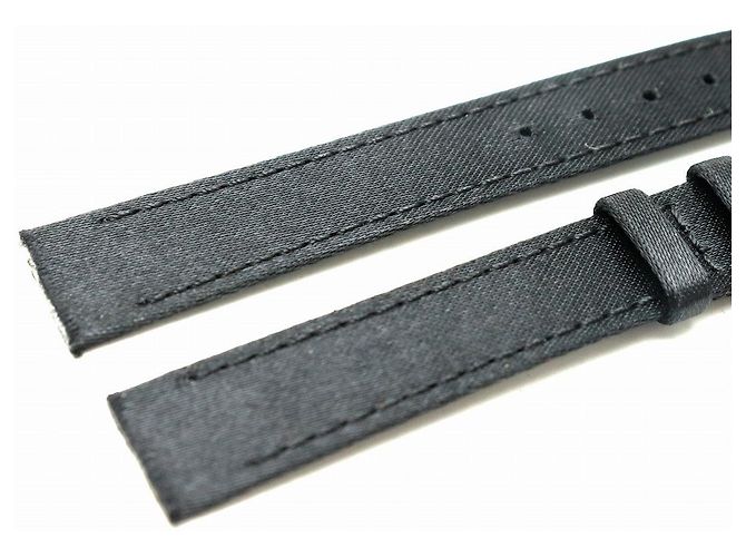 Offizielles Ersatzarmband Chopard Satin Schwarz - Ansicht 3