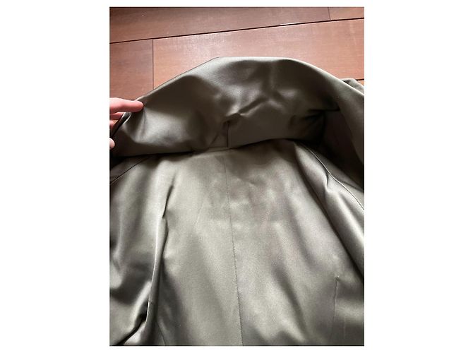 Autre Marque Guy Laroche Seidenjacke Bronze Größe S - Ansicht 5