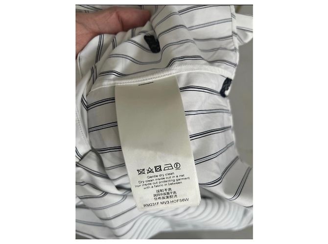 Camicia Louis Louise Bianca in Cotone Bianco - vista 10