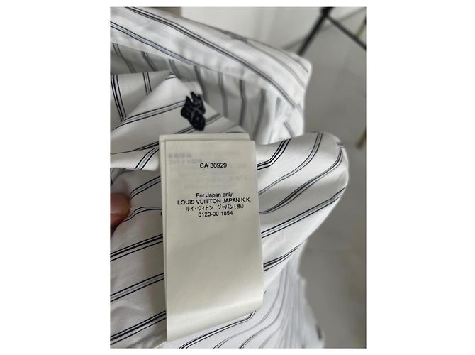 Camicia Louis Louise Bianca in Cotone Bianco - vista 12