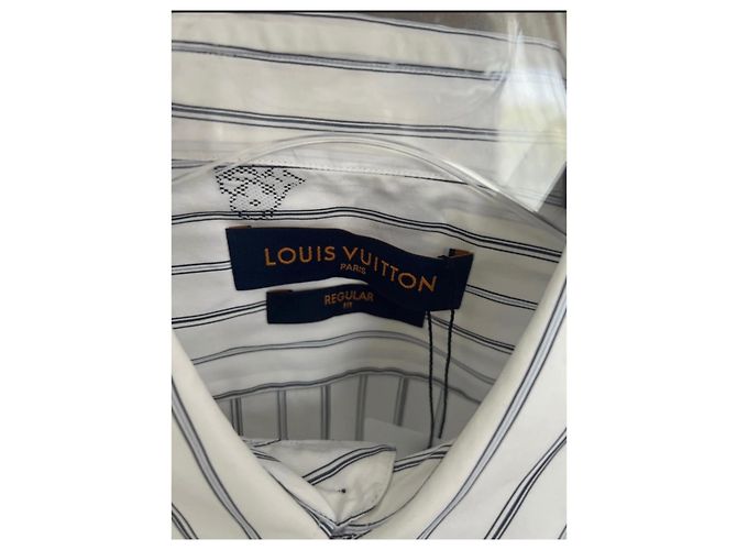 Camicia Louis Louise Bianca in Cotone Bianco - vista 3