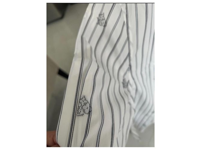 Camicia Louis Louise Bianca in Cotone Bianco - vista 6