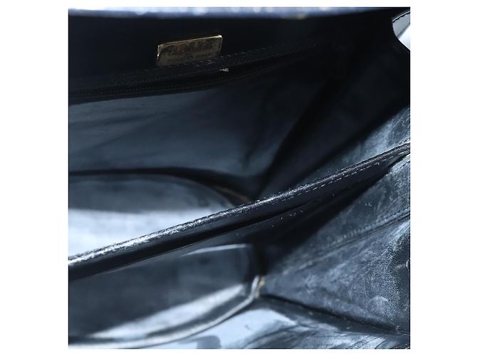 BALLY Borsa a Spalla in Pelle Nera Auth ti2287 Nero - vista 19