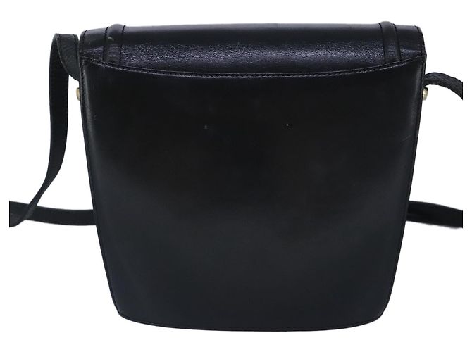 BALLY Borsa a Spalla in Pelle Nera Auth ti2287 Nero - vista 2
