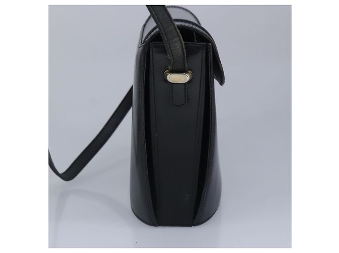BALLY Borsa a Spalla in Pelle Nera Auth ti2287 Nero - vista 3