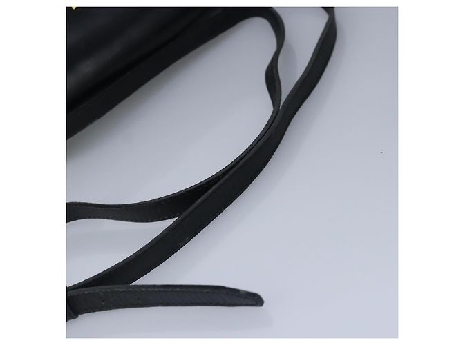 BALLY Borsa a Spalla in Pelle Nera Auth ti2287 Nero - vista 7