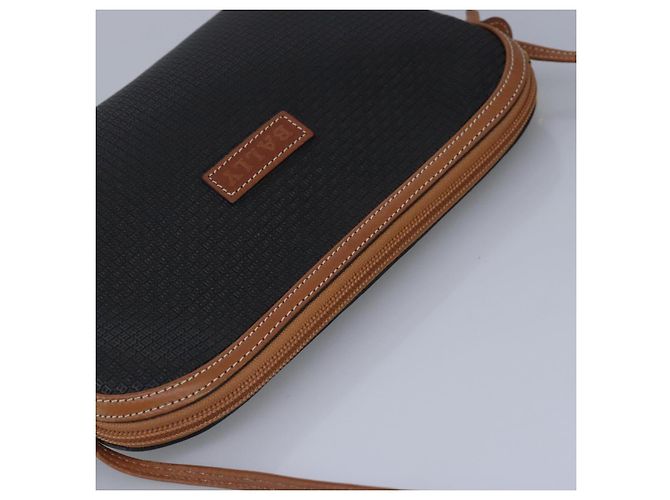 BALLY Borsa a Spalla in Pelle Nera Auth ti2295 Nero - vista 6
