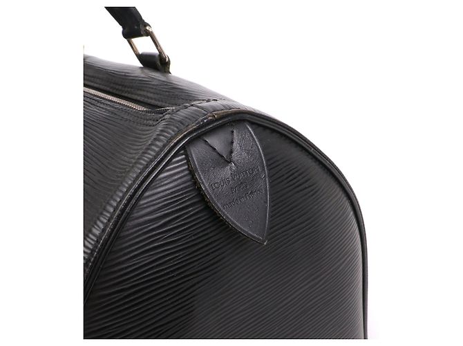 LOUIS VUITTON - Borsa Louis Vuitton Speedy 35 in pelle Epi nera Nero - vista 6