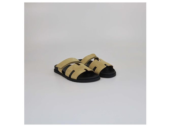 Hermès Hermes Beige Chypre Sandalen - Ansicht 2