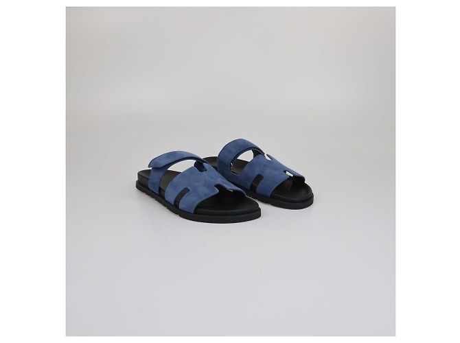 Hermès Sandalias Chypre Hermes Azul Celeste - vista 2