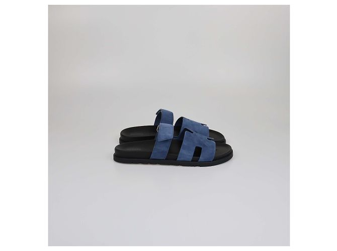 Hermès Sandalias Chypre Hermes Azul Celeste - vista 3