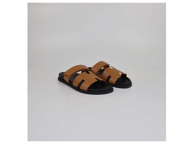 Hermès Hermes Gold Chypre Sandalen Golden - Ansicht 2