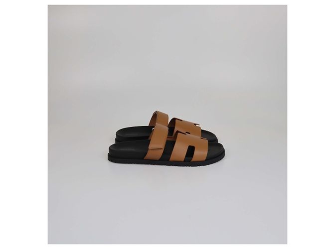 Hermès Hermes Gold Chypre Sandalen Golden - Ansicht 3