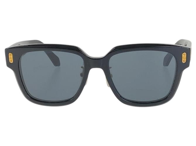 Occhiali da sole Louis Vuitton Confidence Square Nero Oro - vista 2