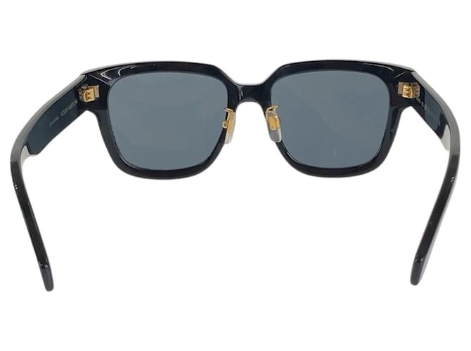 Occhiali da sole Louis Vuitton Confidence Square Nero Oro - vista 3