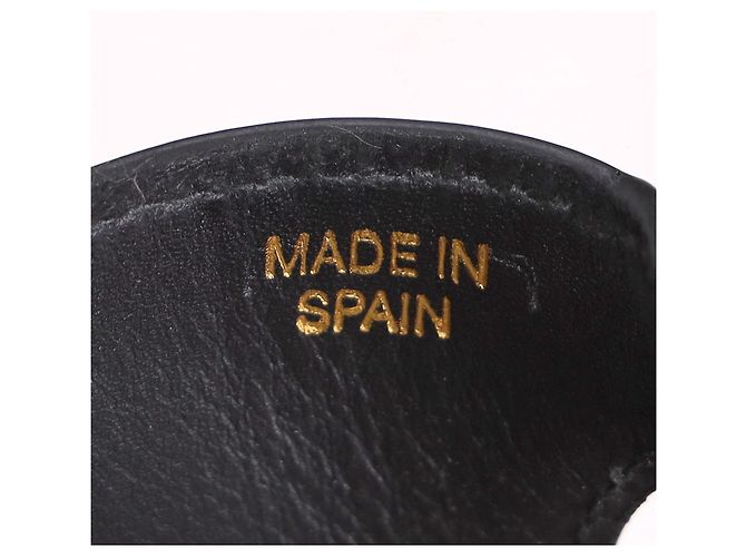 Espadrillas Gucci Interlocking G in pelle nera - vista 16