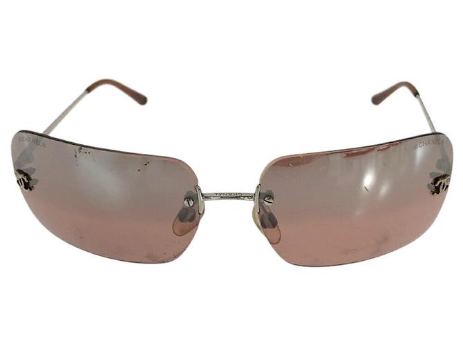 Chanel Coco Mark Plastic Sunglasses 4017 Brown - view 2