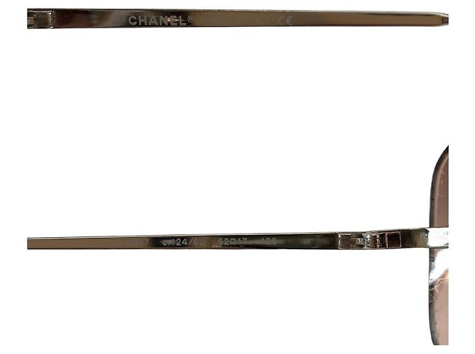 Chanel Coco Mark Plastic Sunglasses 4017 Brown - view 6