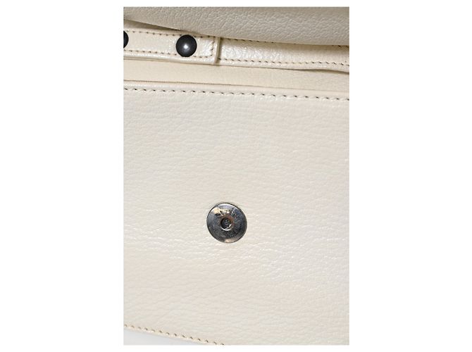 Céline Borsa a tracolla Celine Mini Logo in pelle bianca Bianco - vista 25