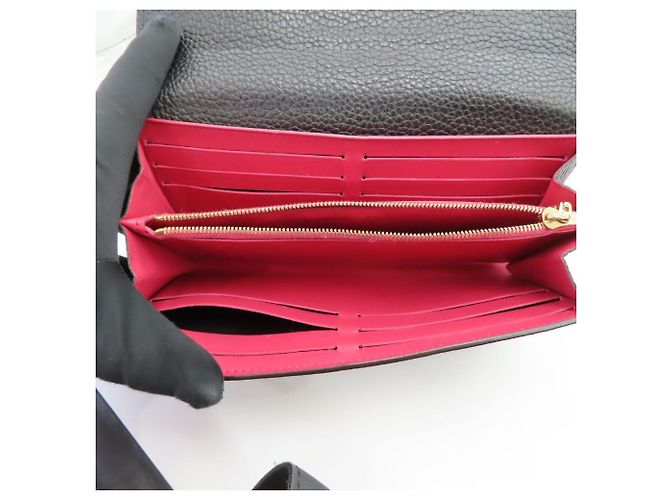 Cartera Larga Capucines Taurillon Louis Vuitton M61248 Negro - vista 7