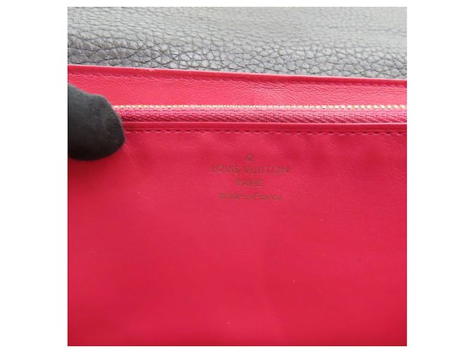 Cartera Larga Capucines Taurillon Louis Vuitton M61248 Negro - vista 8