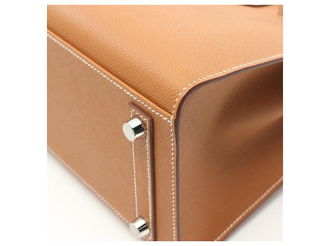 Hermès Sac à main Hermes Birkin 25 Marron - vue 7