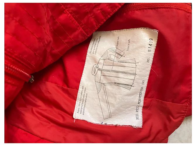 Aspesi Rote Wasserfeste Nylon Steppjacke Mädchen - Ansicht 10