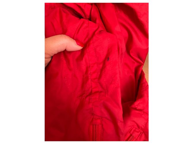 Aspesi Rote Wasserfeste Nylon Steppjacke Mädchen - Ansicht 8