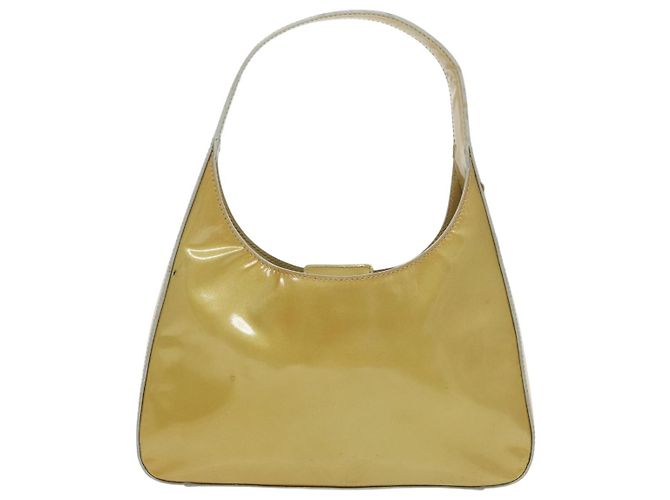 PRADA Handtasche Emaille Goldton Auth bs19576 - Ansicht 13