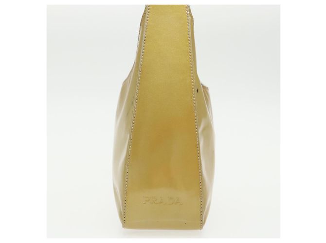 PRADA Handtasche Emaille Goldton Auth bs19576 - Ansicht 4