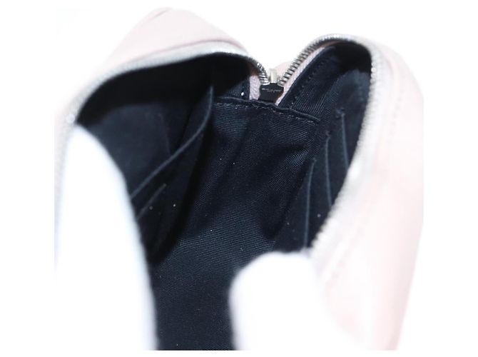 SAINT LAURENT Marsupio in Pelle Rosa Nero Argento Auth bs19957 - vista 21