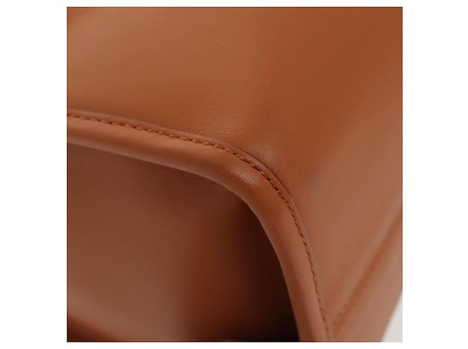Borsa MCM in pelle 2 vie marrone argento autentica mr659 - vista 14