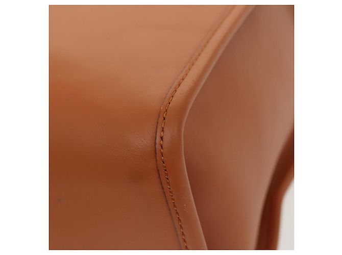 Borsa MCM in pelle 2 vie marrone argento autentica mr659 - vista 16