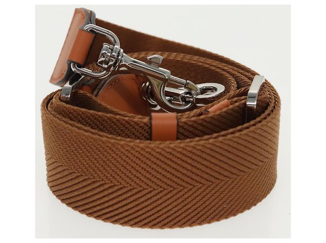 Borsa MCM in pelle 2 vie marrone argento autentica mr659 - vista 23