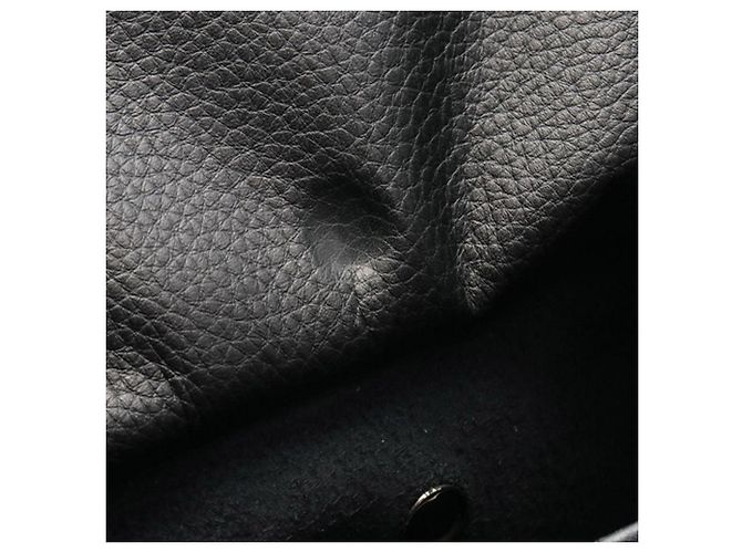 Borsa a spalla Tsako in fjord nero Hermès - vista 6